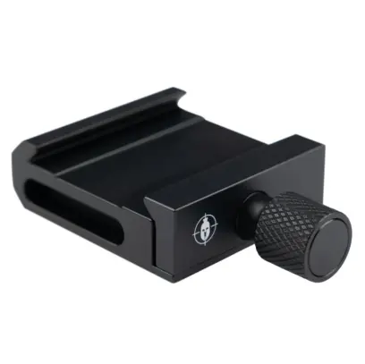 Classic Arca Adapter Adapter for quick attachment of SPARTAN bipods and tripods to rifles with Arca rails. Adjustable clamp for compatibility with various Arca plates and rails. Includes mounting hardware.